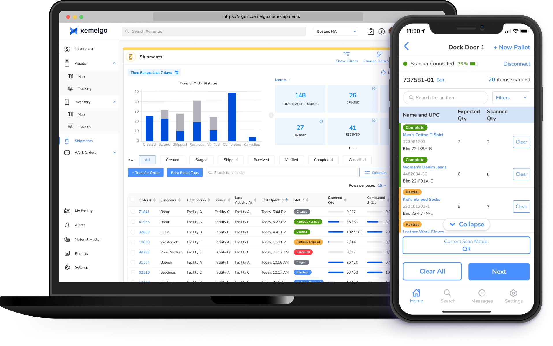 Xemelgo Shipment Tracking Solution Xemelgo Shipment Tracking Solution